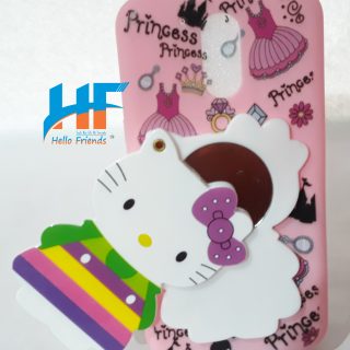 Cute Mirror Silicon Case For Motorola G4 Plus (Pink-1)