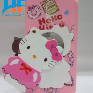 Cute Mirror Silicon Case For Motorola G4 Plus (Pink-2)