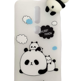Oppo F11 Pro Cute Soft Silicone Chubby Panda Back Cover
