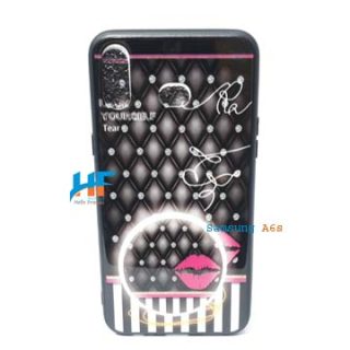  Cute Printed Case For Samsung Galaxy A6S (Black)