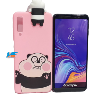 Samsung Galaxy A7 2018 Cute 3D Cartoon Panda Fancy Case