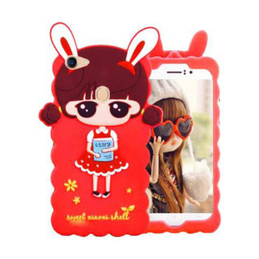  Oppo F5 (Grip Case) Cute 3D Doll Rubber Back Covers