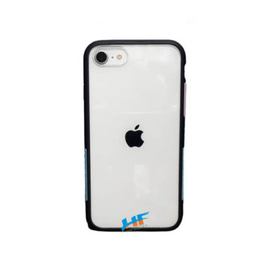 Apple Iphone 7 Apple Iphone 8 Apple Iphone Se 2 Bumper With Glass Case (Black)