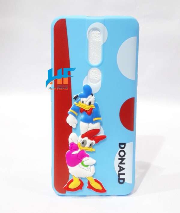 Oppo F11 Pro Cute Donald Duck Silicon 3D Cartoon Case