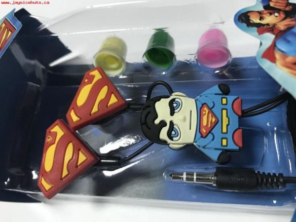 Superman Cartoon Earphone for Android Mobile and Media Player Headphone Wired Headset with Mic - Image 5