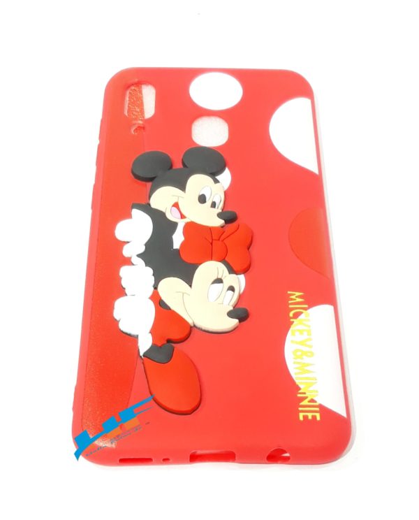 Samsung Galaxy  A20/A30 Cute Mickey & Minnie Silicon 3D Cartoon Case - Image 8