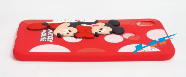 Xiaomi Redmi Note7/Note7S/Note7 Pro Cute Mickey & Minnie Silicon 3D Cartoon Case - Image 5