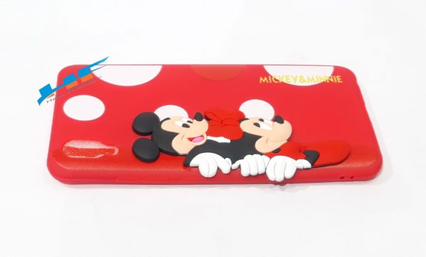 Vivo Y91 Cute Mickey & Minnie Silicon 3D Cartoon Case - Image 5