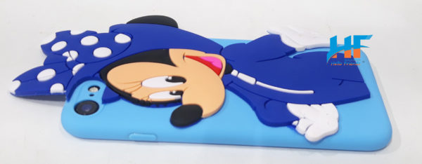 Cute Minnie 3D Cartoon Case For Iphone/Apple I7/I7s (Blue) - Image 3