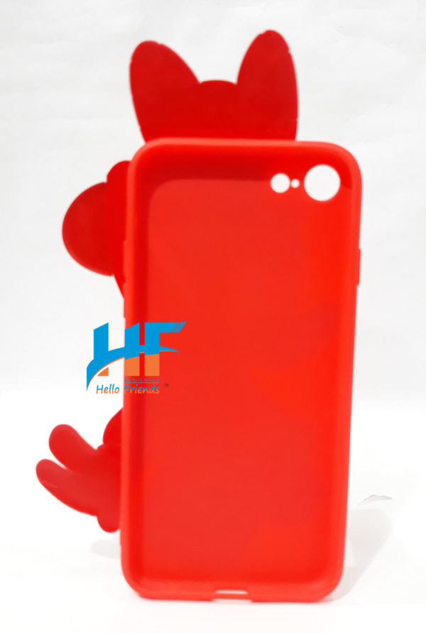 Cute Minnie 3D Cartoon Case For Iphone/Apple I7/I7s (Red) - Image 3