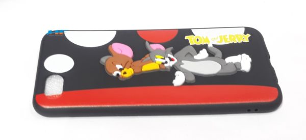 Oppo A1K Cute Mickey & Minnie Silicon 3D Cartoon Case - Image 2