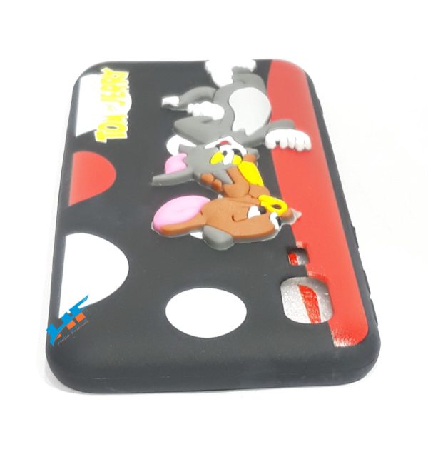 Samsung Galaxy A2 Core Cute Tom And Jerry Silicon 3D Cartoon Case - Image 3