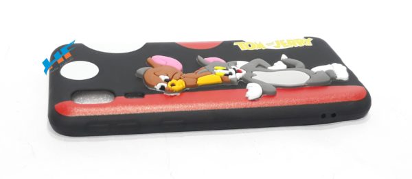 Samsung Galaxy A2 Core Cute Tom And Jerry Silicon 3D Cartoon Case - Image 2