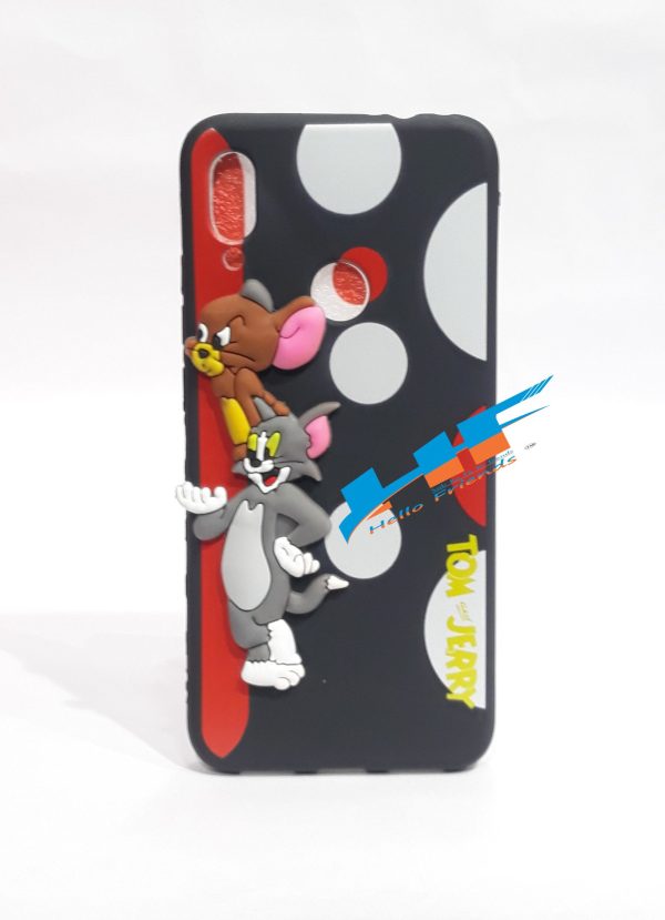 Xiaomi Redmi Note7/Note7S/Note7 Pro Cute Tom And Jerry Silicon 3D Cartoon Case  