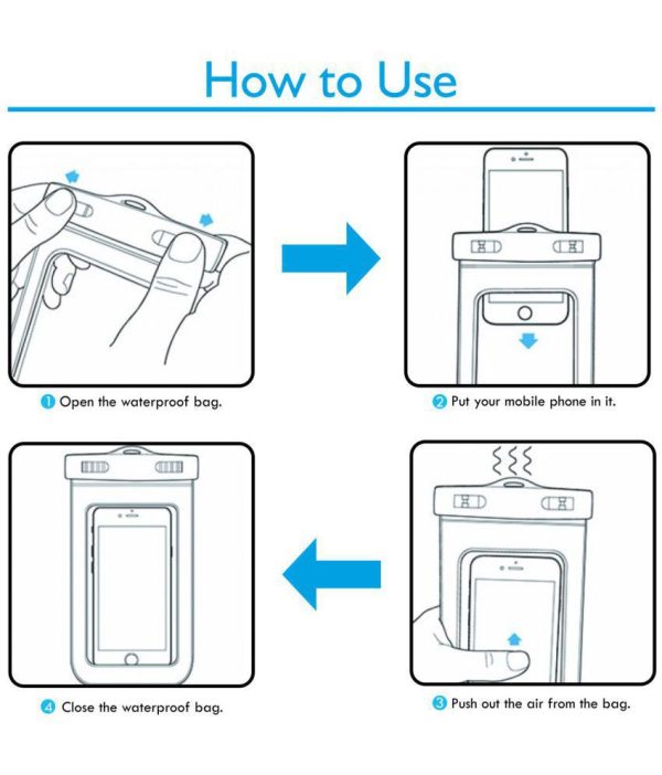 Mobile Waterproof Bag Pouch for Mobile - Image 7