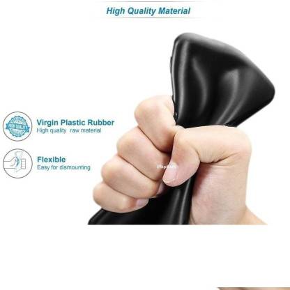 Slim Flexible Silicon Soft Back Case Cover for Honor 6x (Matte Black) - Image 7