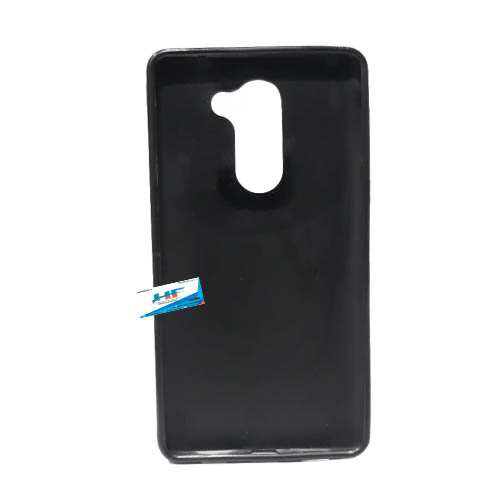 Slim Flexible Silicon Soft Back Case Cover for Honor 6x (Matte Black) - Image 2