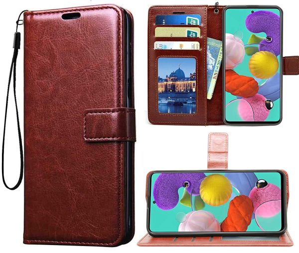 Samsung Galaxy A70/ A70S Vintage Flip Cover Case - Image 2