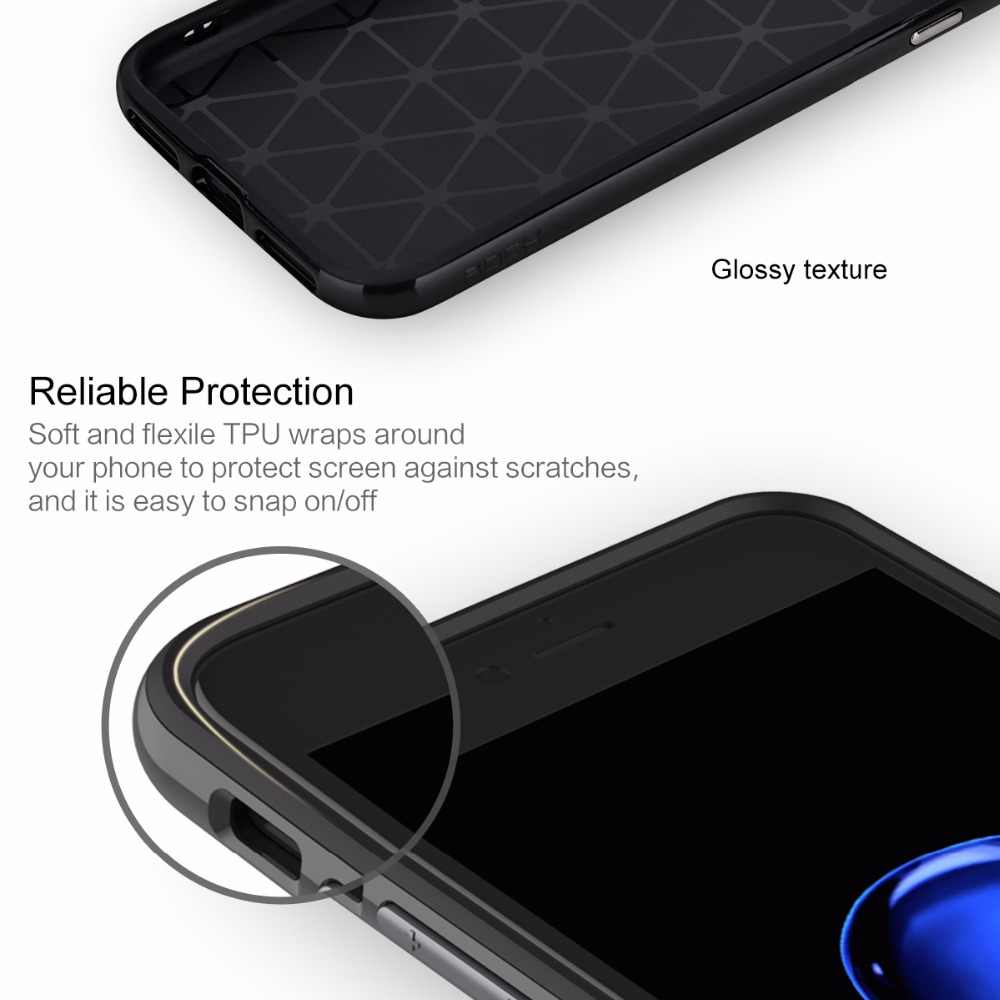 ROCK Vision Series Case for iPhone 7 7s 8 8s Se 2020 , drop protection case (Rose Gold) - Image 6