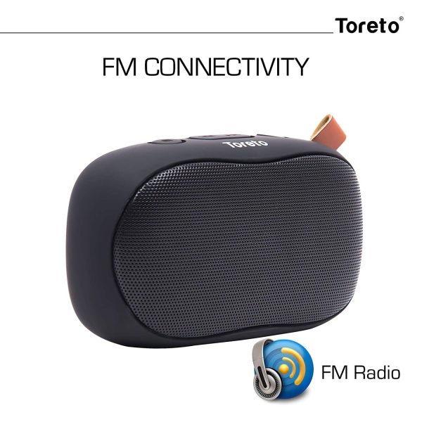 Toreto Bang-307, 6W Portable Wireless Bluetooth Speaker With Mic - Image 3