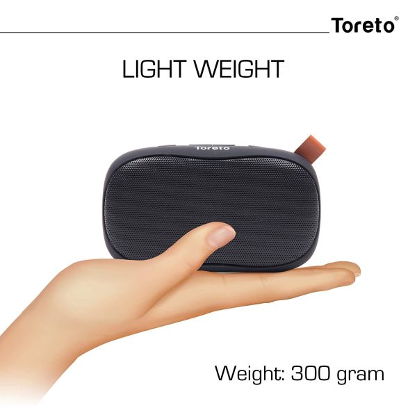 Toreto Bang-307, 6W Portable Wireless Bluetooth Speaker With Mic - Image 4