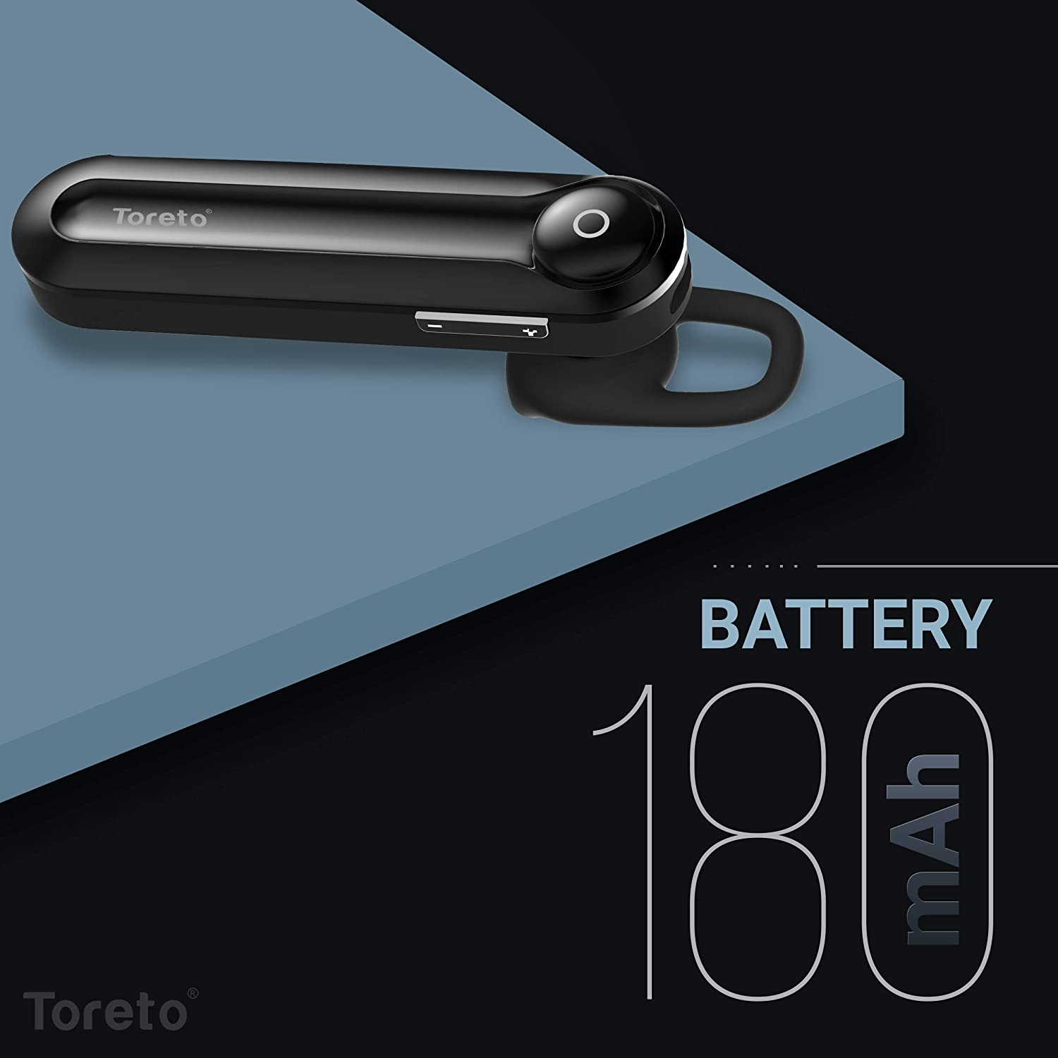 Toreto Tor Talk 2.0 Bluetooth 5.0 Wireless Headset with Hi Fi