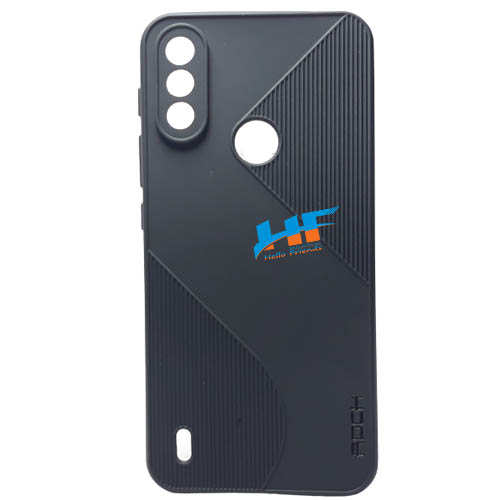 Motorola Moto E7 Power Full Camera Protection Matte Finish Cover (Black, Camera Bump Protector)