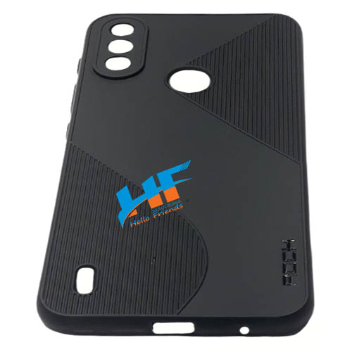 Motorola Moto E7 Power Full Camera Protection Matte Finish Cover (Black, Camera Bump Protector) - Image 6