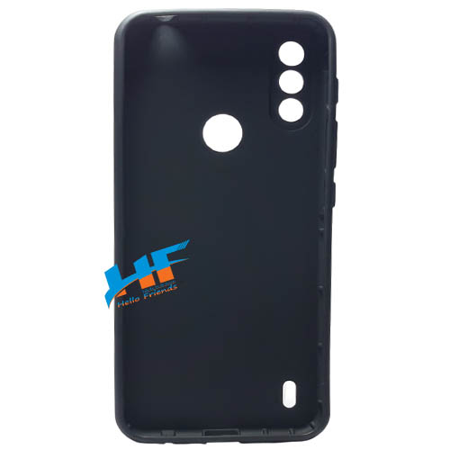 Motorola Moto E7 Power Full Camera Protection Matte Finish Cover (Black, Camera Bump Protector) - Image 4