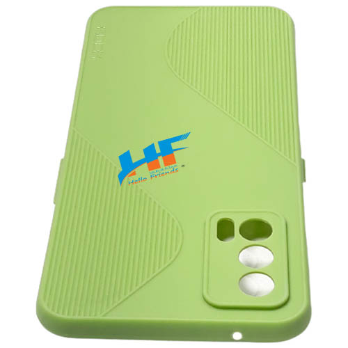 Realme X7 Full Camera Protection Matte Finish Cover (Parrot Green, Camera Bump Protector) - Image 7