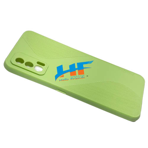 Realme X7 Full Camera Protection Matte Finish Cover (Parrot Green, Camera Bump Protector) - Image 3