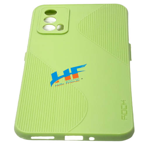 Realme X7 Full Camera Protection Matte Finish Cover (Parrot Green, Camera Bump Protector) - Image 8