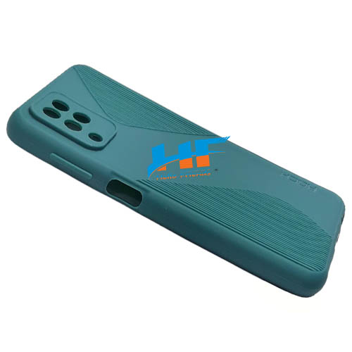 Samsung Galaxy A12 / M12 Full Camera Protection Matte Finish Cover (Dark Green, Camera Bump Protector) - Image 4