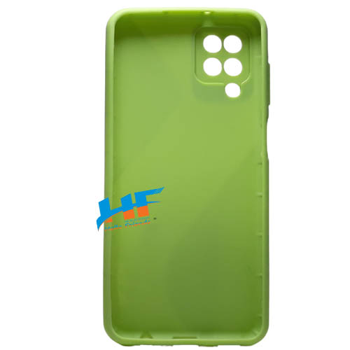 Samsung Galaxy A12 / M12 Full Camera Protection Matte Finish Cover (Parrot Green, Camera Bump Protector) - Image 4