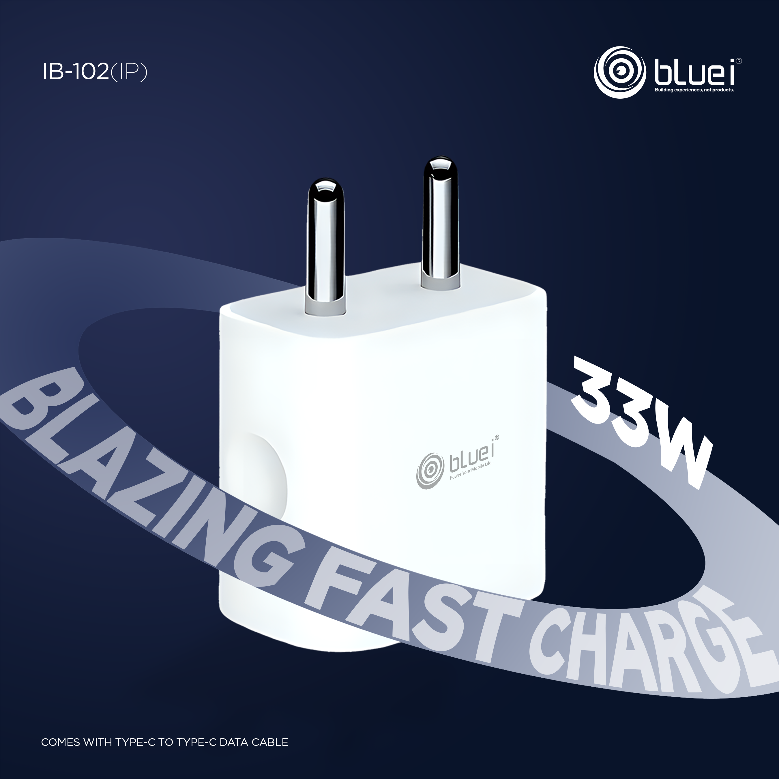 Bluei IB-102 (IP) 33W PD Charger: Fast Charging for iPhone - Image 2